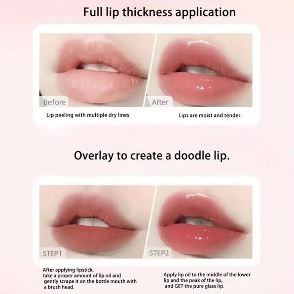 Mini Gege Bear Lip Oil, Moisturizing - Picture 2 of 4